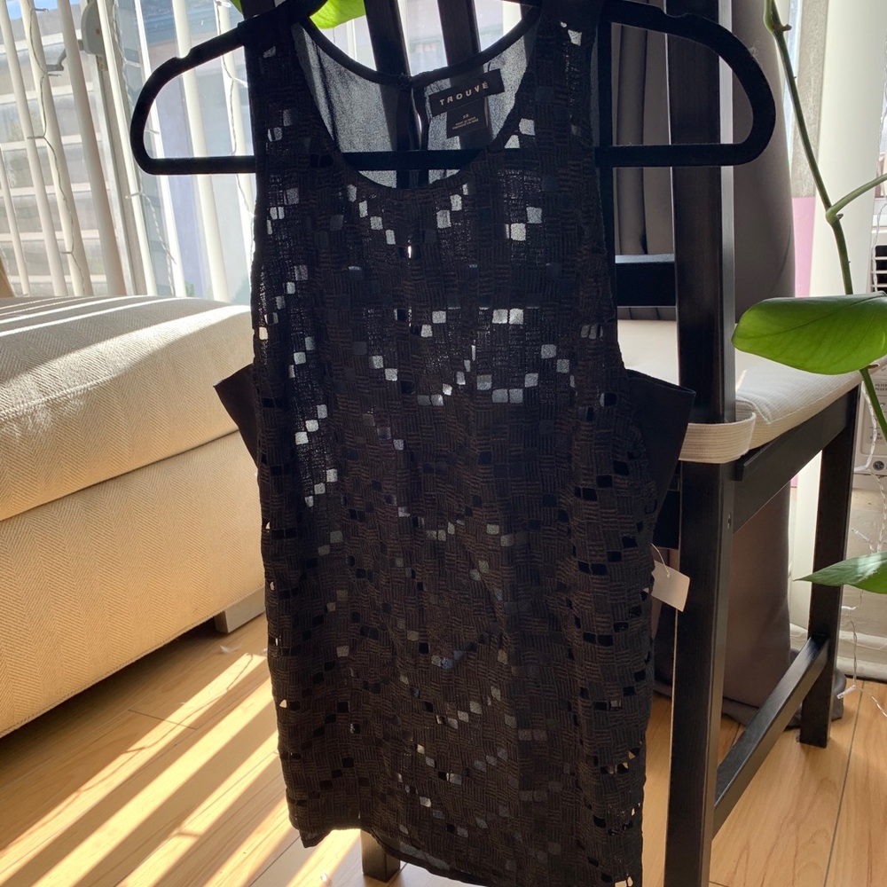 NWT TROUVE Cut-Out Top